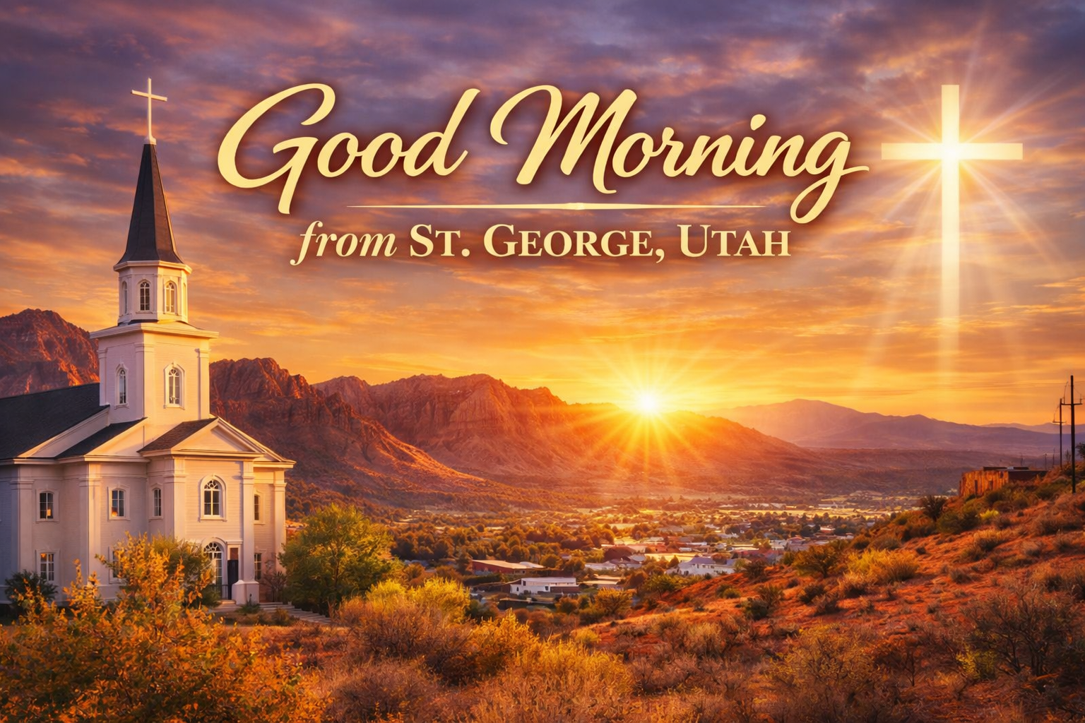 St. George sunrise